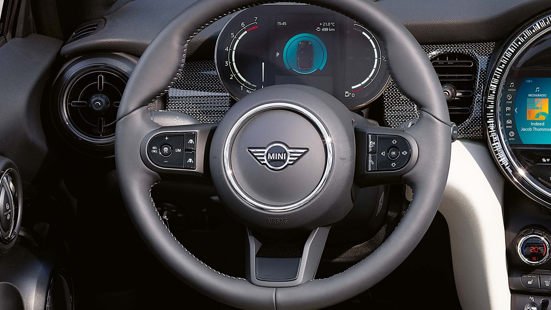 MINI Cabrio – upravljač – nappa koža